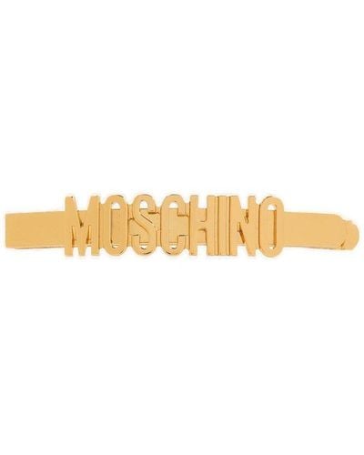 Moschino Hair Clip - Metallic