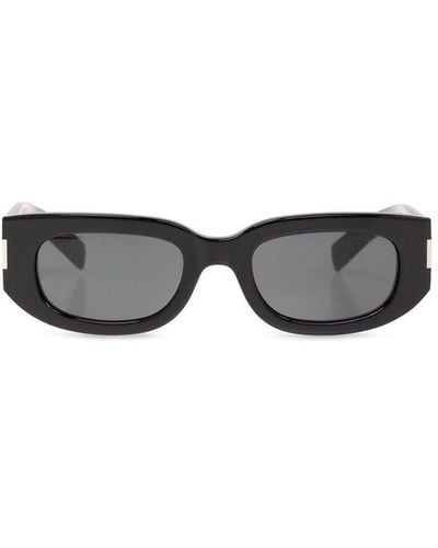 Saint Laurent Rectangular Frame Sunglasses - Black