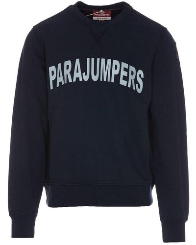 Parajumpers Logo Sweatshirt - Blue