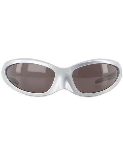Balenciaga Cat-eye Frame Sunglasses - Gray