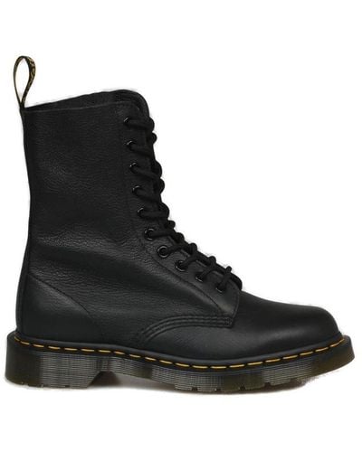 Dr. Martens 1490 Combat Boots - Black