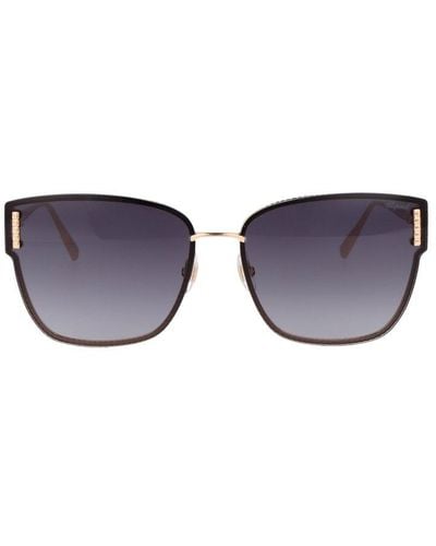Chopard Square Frame Sunglasses - Blue