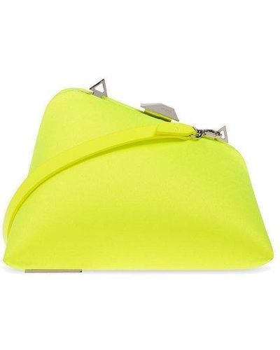 The Attico Midnight Mini Clutch Bag - Yellow