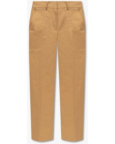 JW Anderson Pleat-front Trousers - Natural