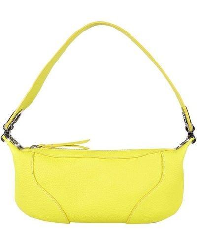 BY FAR Amira Mini Shoulder Bag - Yellow