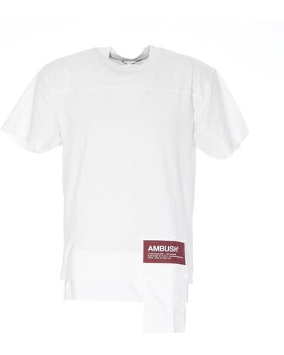 Ambush Logo Pocket Detail T-shirt - White