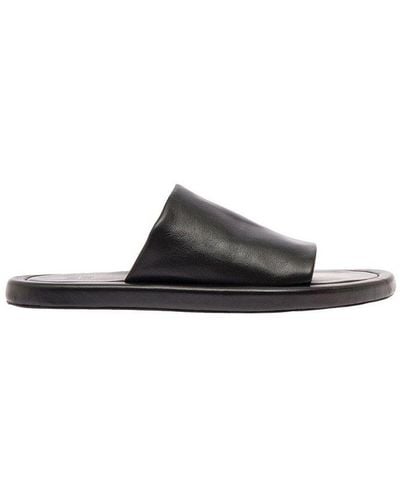 Balenciaga Open-toe Slides - Black