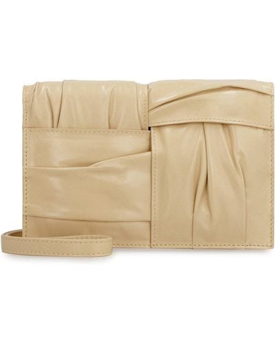 Bottega Veneta Mini Casette Crossbody Bag - Natural
