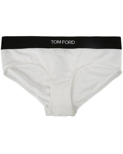Tom Ford Logo Slip - White