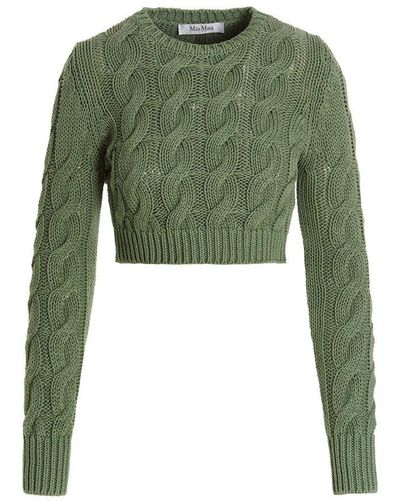 Max Mara Sphinx Sweater - Green