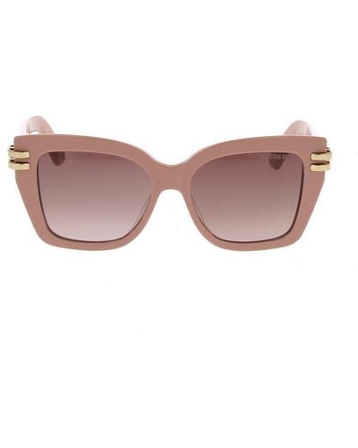 Dior Cdior S1i Square Frame Sunglasses - Pink