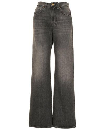 Pinko Wide-leg Jeans - Gray