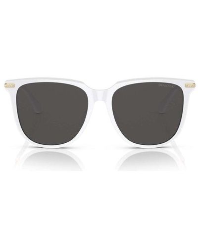 Swarovski Square Frame Sunglasses - Grey
