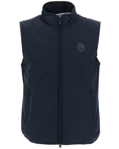 Woolrich Padded Pacific Vest - Blue