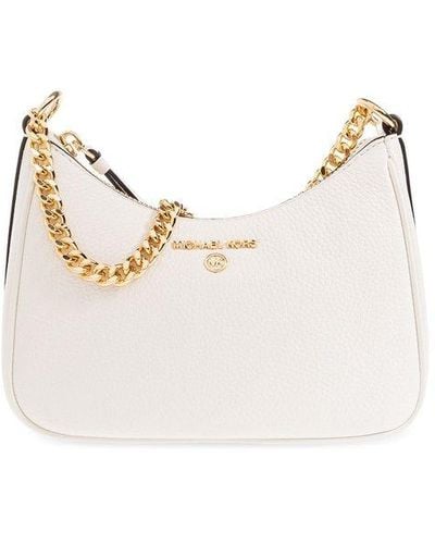 MICHAEL Michael Kors 'jet Set Charm' Shoulder Bag - White