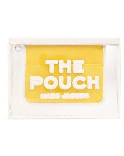 Marc Jacobs The Large Pouch Clutch Bag - Yellow