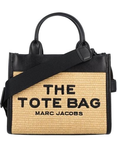 Marc Jacobs 'the Woven Mini Tote Bag' - Black