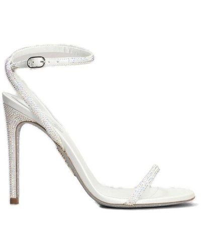 Rene Caovilla René Caovilla Ellabrita Embellished Sandals - White
