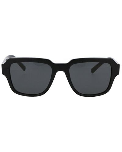 Dolce & Gabbana Square Frame Sunglasses - Black