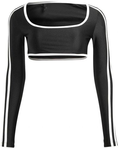 adidas Originals Long Sleeved Bodysuit - Black
