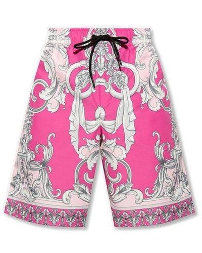 Versace Swim Shorts - Pink