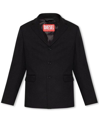 DIESEL ‘J-Hivo’ Single-Breasted Blazer - Black