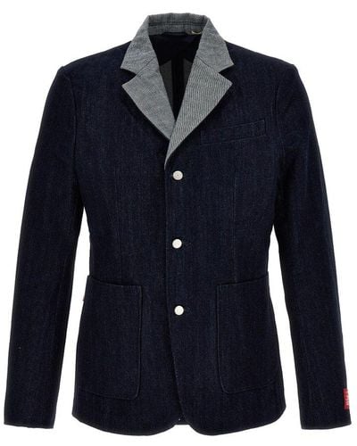 KENZO X Levi Strauss & Co. Blazer Jackets - Blue