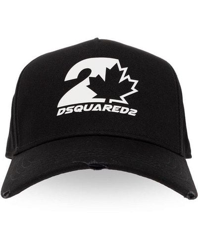 DSquared² Baseball Cap, - Black