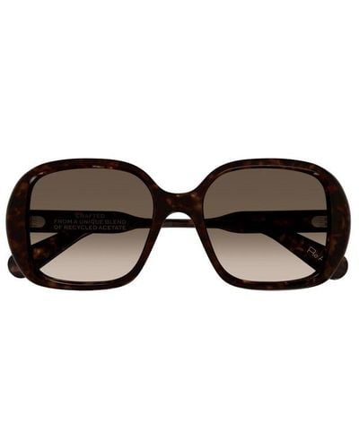 Chloé Square-frame Sunglasses - Black