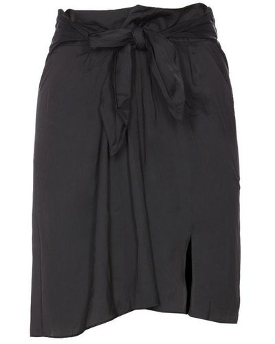 Zadig & Voltaire Joji Tied-waist Mini Skirt - Black