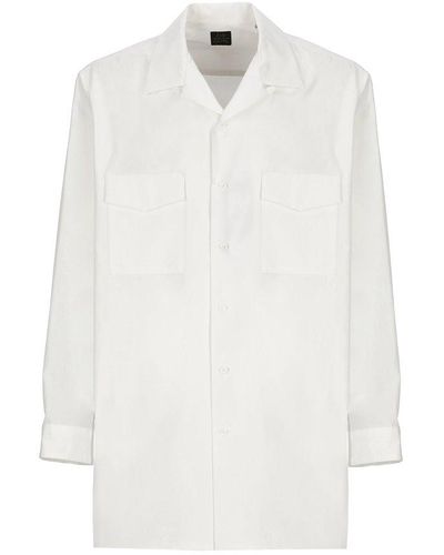 Yohji Yamamoto Pour Homme Shirts - White