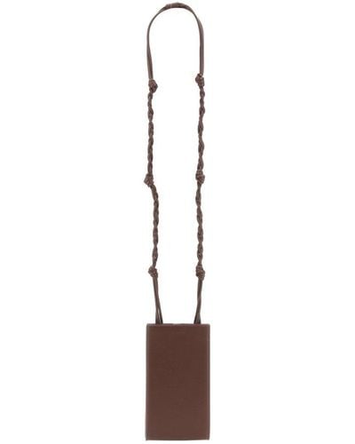 Jil Sander Tangle Bag For Smartphone - Brown