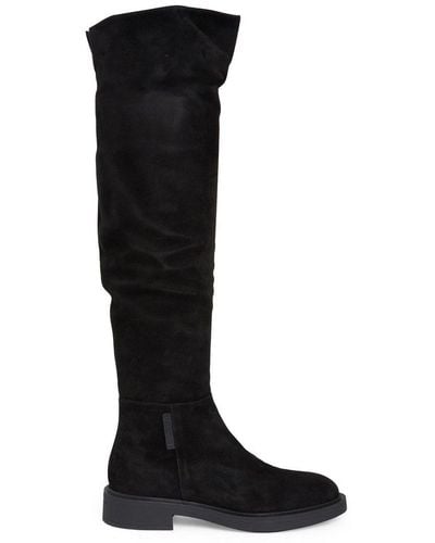 Gianvito Rossi Lexington Thigh-high Boots - Black