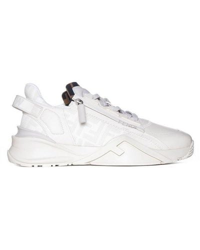 Fendi Flow Low-top Sneakers - White