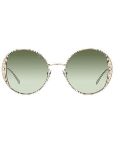 BVLGARI Round Frame Sunglasses - Green