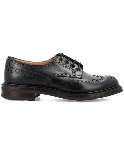 Church's Polished Lace-up Brogues - Black