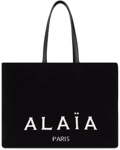 Alaïa Shopper Bag - Black