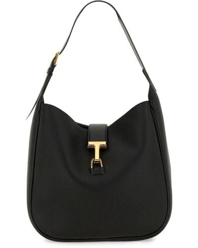 Tom Ford T Pin Shoulder Bag - Black