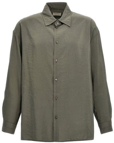 Lemaire Twisted Button-up Shirt - Green