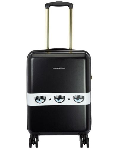 Chiara Ferragni Logomania Suitcase - Black