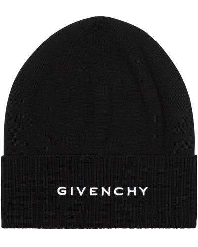 Givenchy Wool Beanie Hat - Black