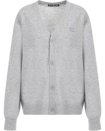 Acne Studios Cardigan Sweater - Gray