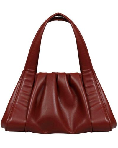 THEMOIRÈ Irida Tonal Design Tote Bag - Red