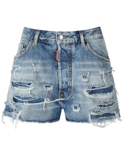 DSquared² baggy Shorts - Blue
