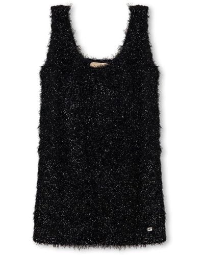 Gucci Mini Slip Dress - Black