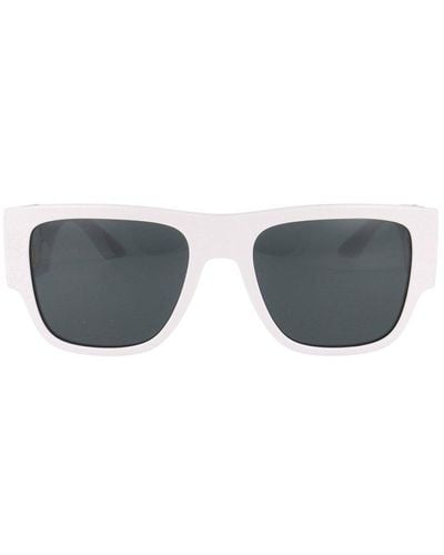 Versace Square Frame Sunglasses - White
