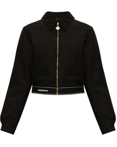Casablanca Sports Tailored Jacket - Black