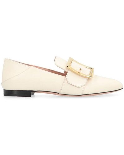 Bally Janelle Slip-on Loafers - Natural