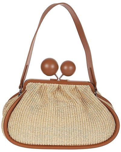 Weekend by Maxmara Efebo Large Pasticcino Clutch - Natural