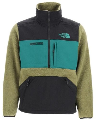 The North Face Steep Tech Half Zip Fleece Sweater - Multicolor